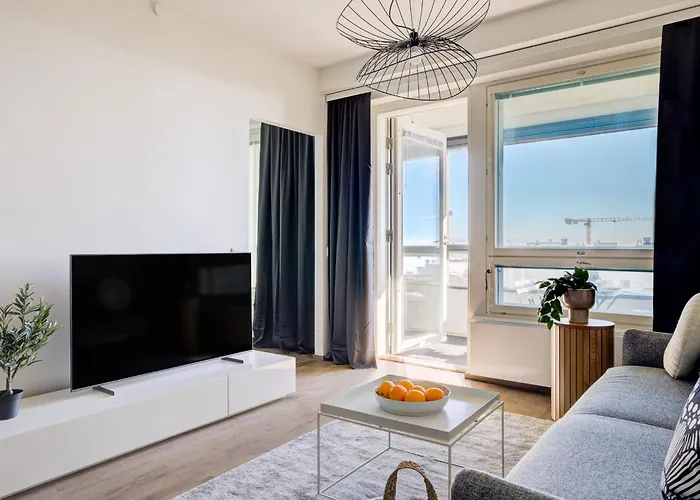 Stylish With Gym & Spacious Balcony By Nordic Collection * Ελσίνκι