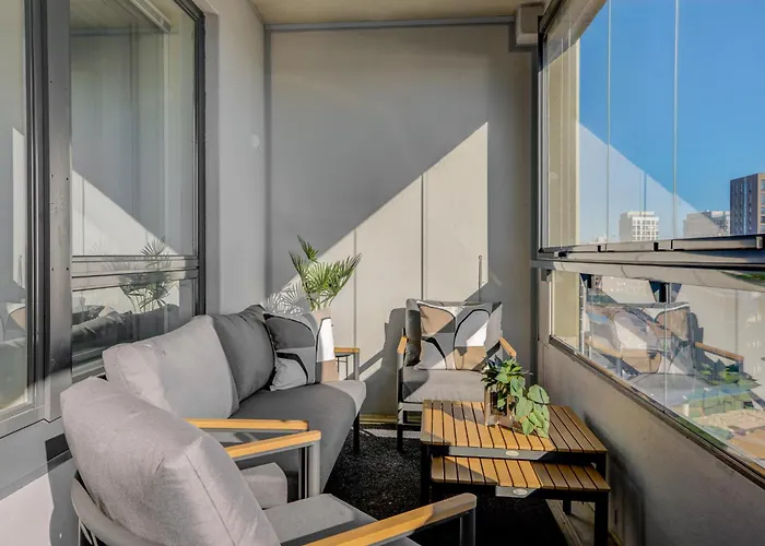 Stylish With Gym & Spacious Balcony By Nordic Collection *